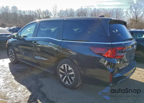 2025 Honda Odyssey Exl from USA, damaged, VIN 5FNRL6H60SB084304